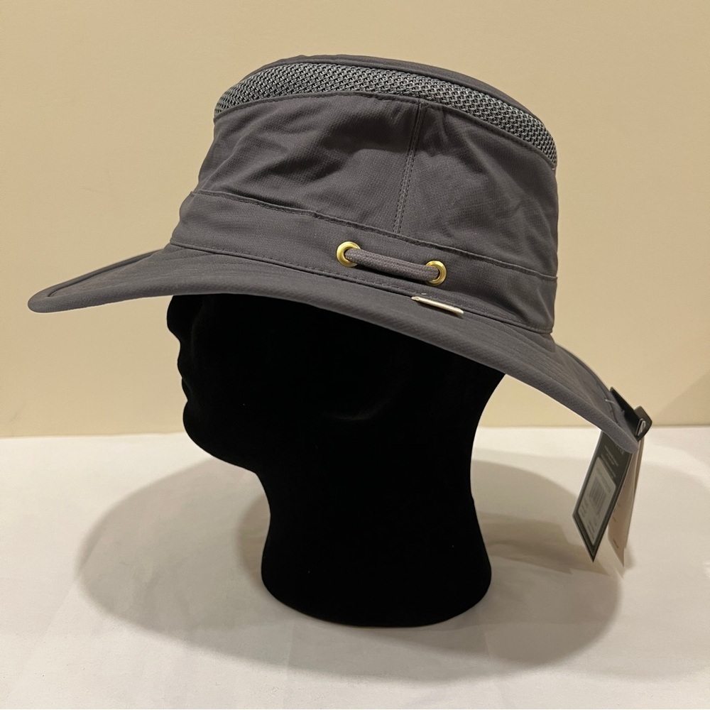 TILLEY MODEL T5MO ADVENTURE AIRFLO HAT - SIZE 7 1/4 - GRAY/GREY - UNISEX